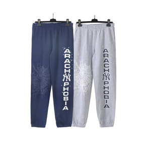 Sp5der Spider Web 555555 Foam Print Sweatpants-4611  